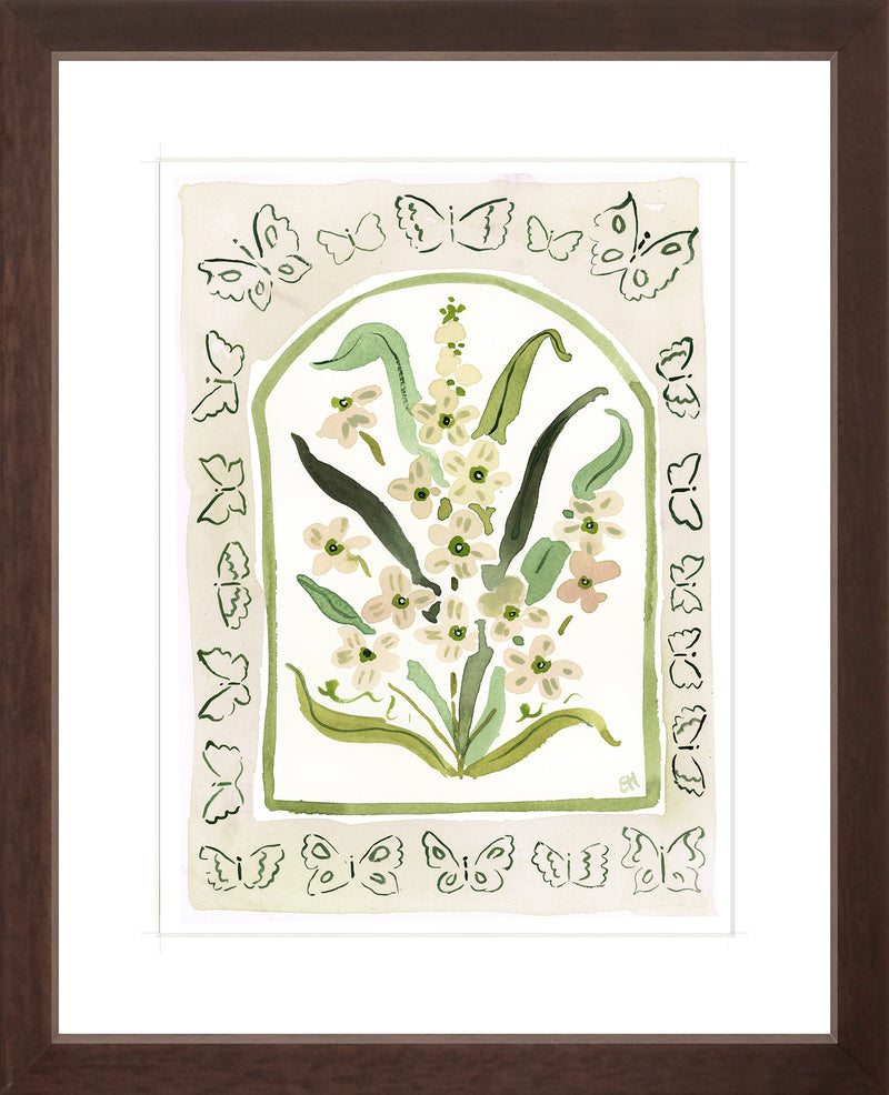 The "Botanical Rainbow Taupe" Fine Art Print