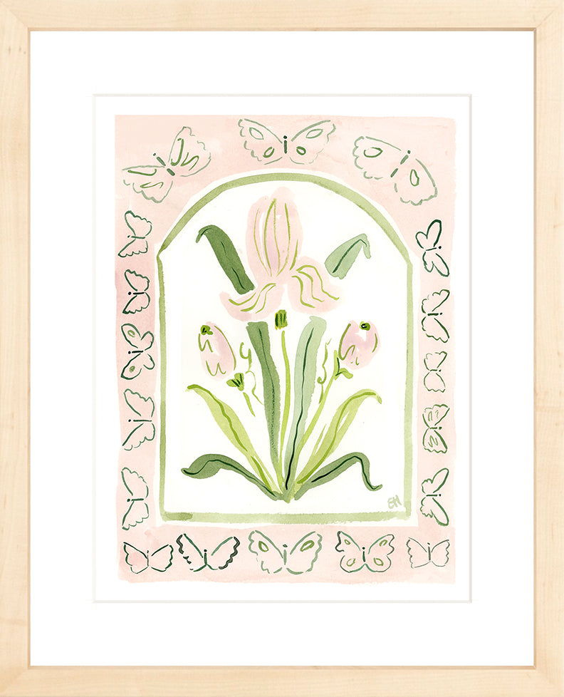 The "Botanical Rainbow Pink" Fine Art Print