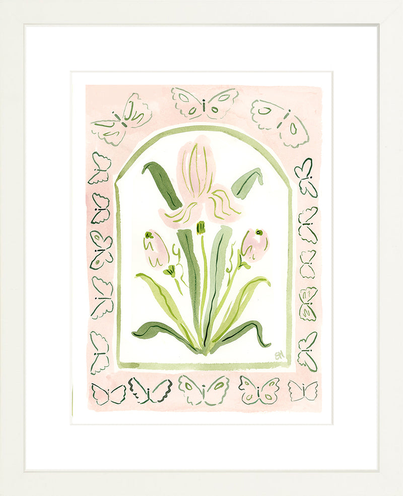 The "Botanical Rainbow Pink" Fine Art Print