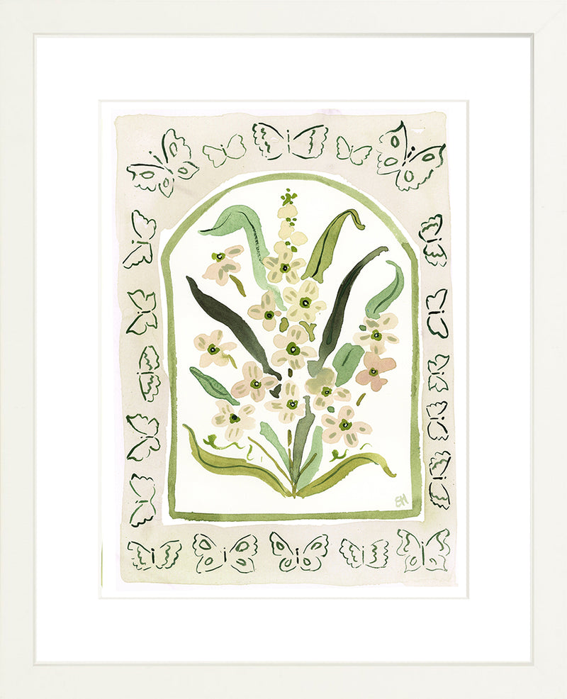 The "Botanical Rainbow Taupe" Fine Art Print