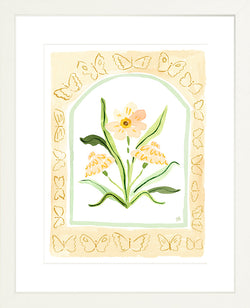 The "Botanical Rainbow Orange" Fine Art Print