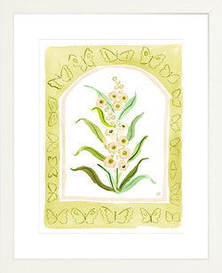 The "Botanical Rainbow Chartreuse" Fine Art Print