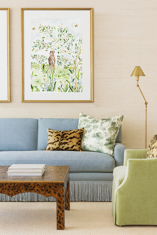 The "Chinoiserie Garden Safari No. 2" Fine Art Print