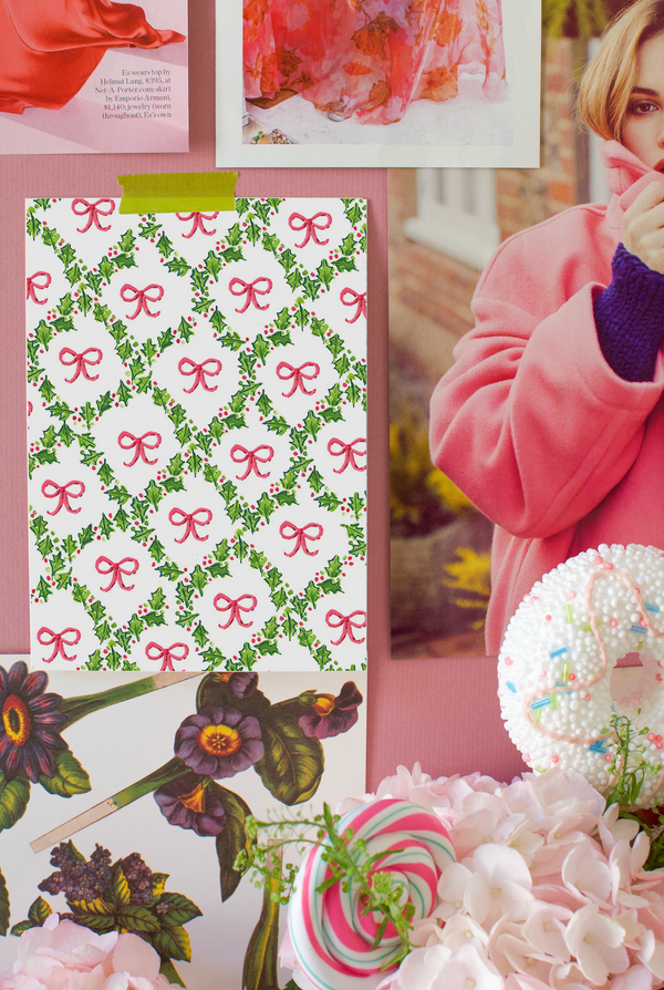 Garland Print Card