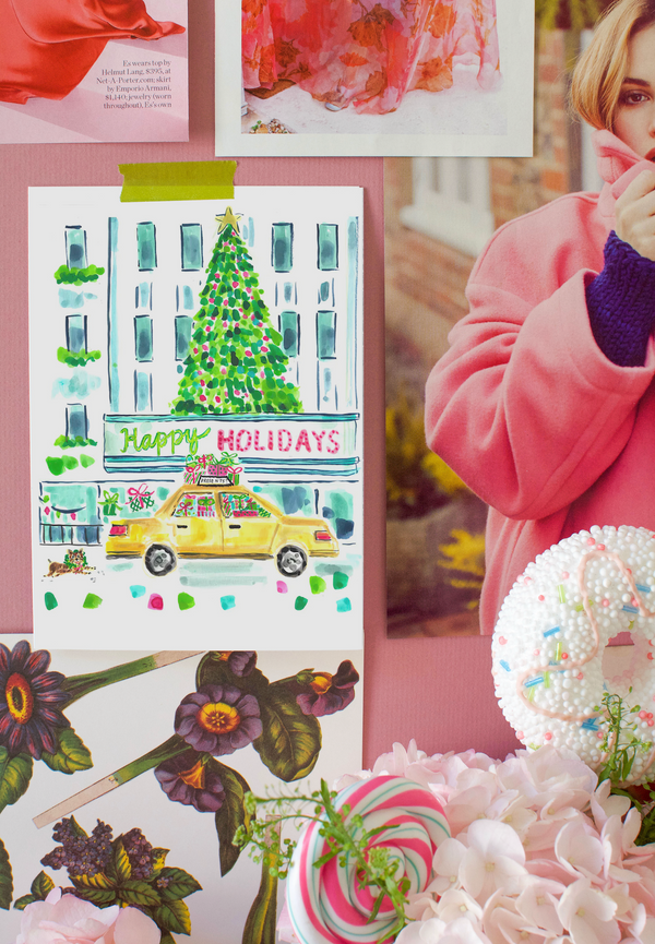Christmas Time in the City Card
