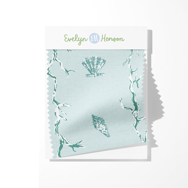 Sea Island Fabric- Seafoam