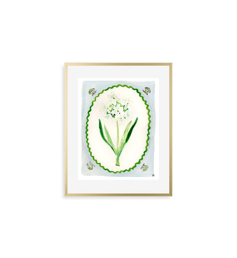 The "Blue and Green Tides No. 2" Fine Art Print