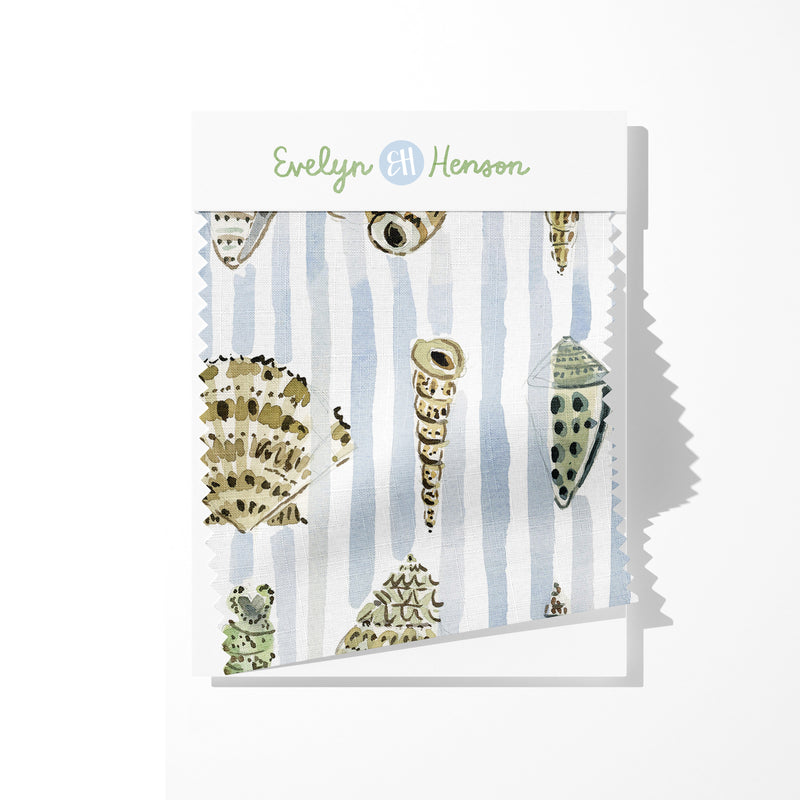 Seashell Stripe Fabric