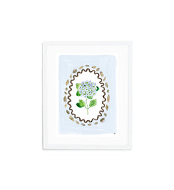 The "Riding Hydrangea Waves" Fine Art Print