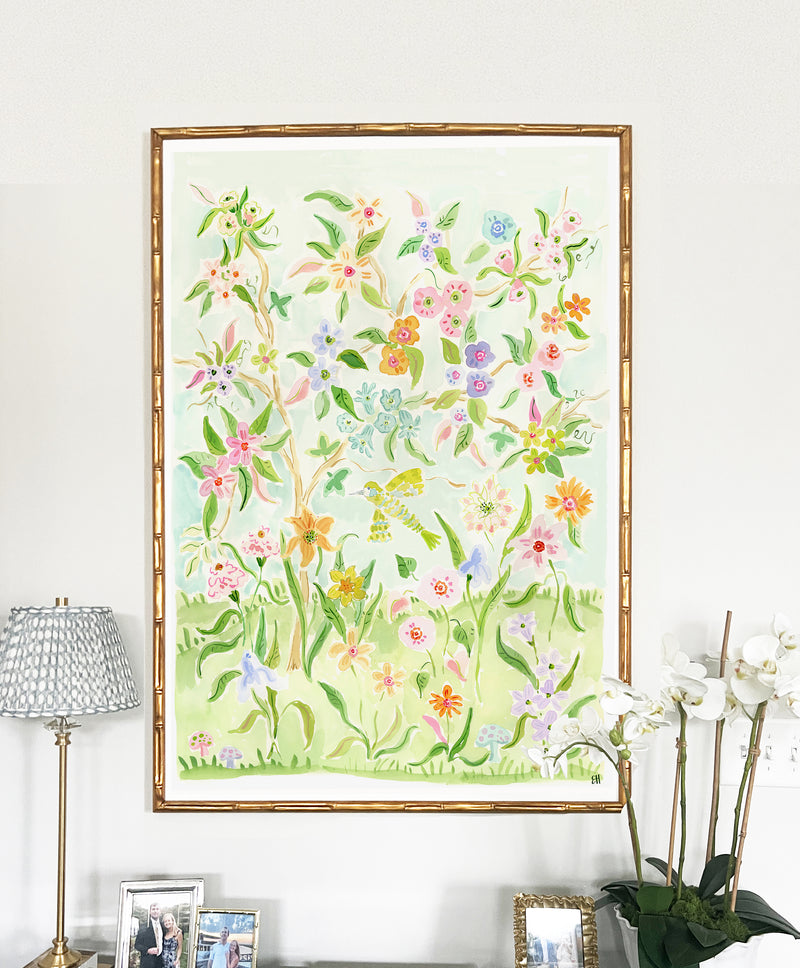 The "Dancin' in the Sunlight No. 2" Chinoiserie Fine Art Print