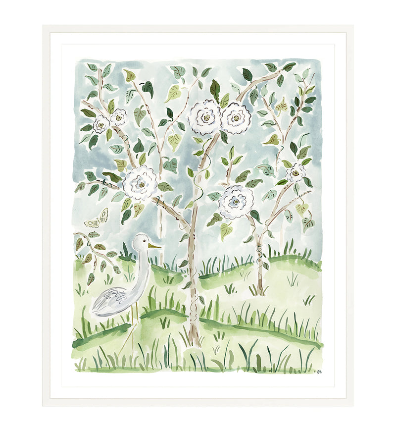 The "Taking Root No. 1" Chinoiserie Fine Art Print