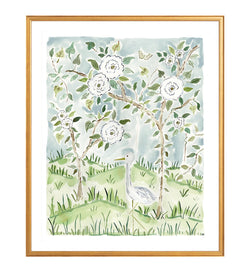 The "Taking Root No. 2" Chinoiserie Fine Art Print