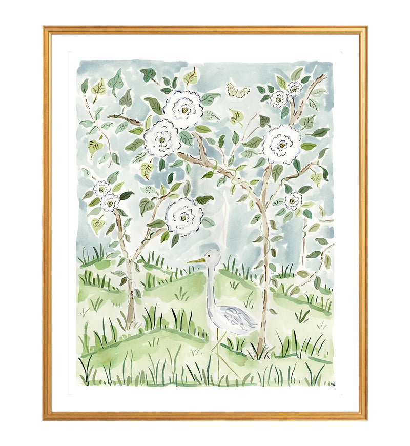 The "Taking Root No. 2" Chinoiserie Fine Art Print