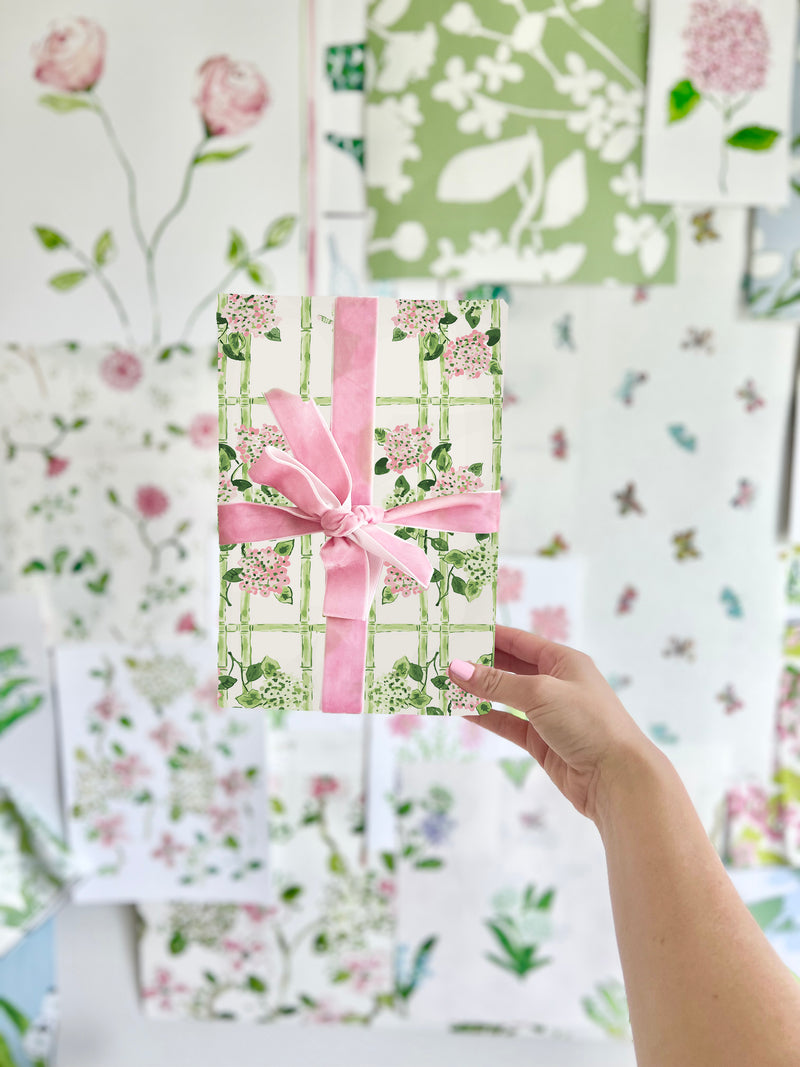 Trellis Wrapping Paper