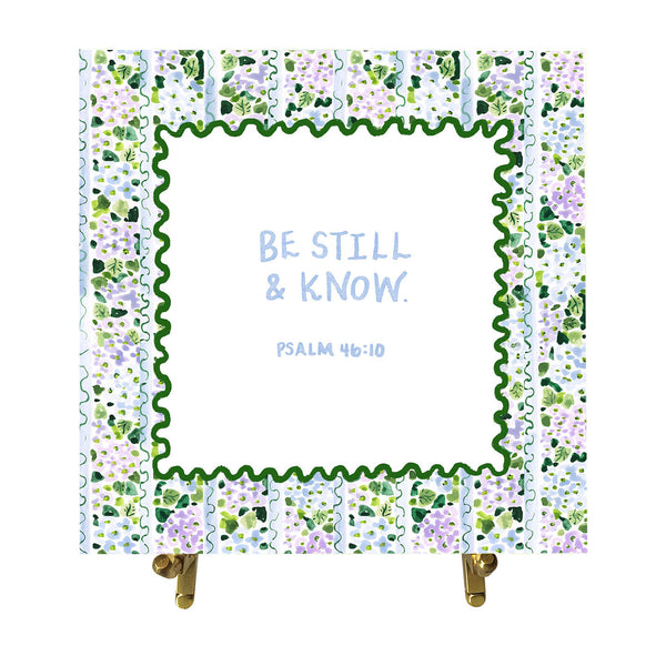 Psalm 46:10 Watercolor Verse Card