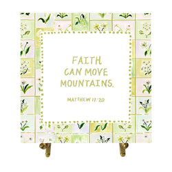Matthew 17:20 Watercolor Verse Card