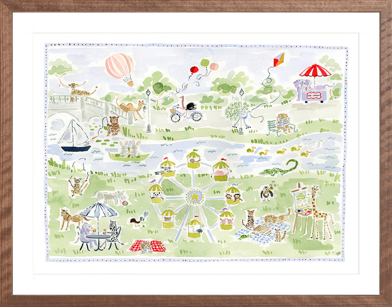 The "Kyger Park Animals" Fine Art Print