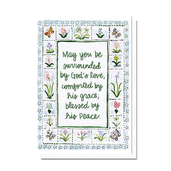 Floral Prayers Card