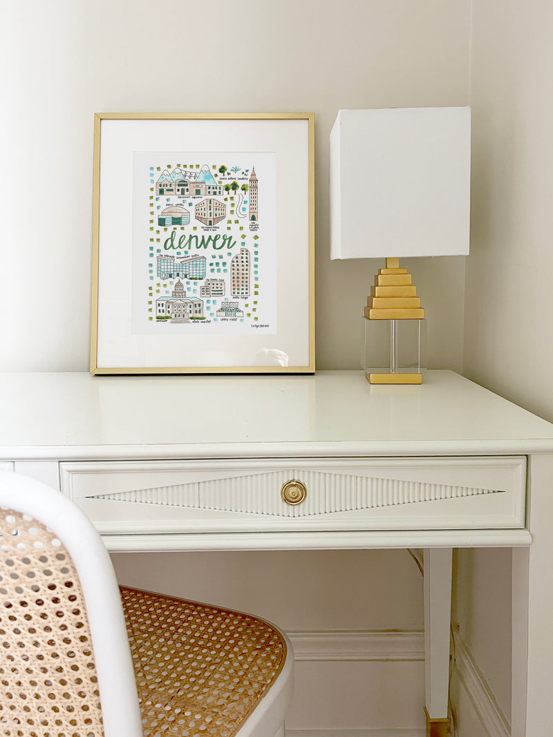 "Denver, CO" Fine Art Print