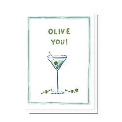 Olive You Card