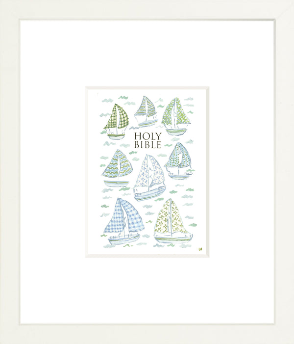 "Pattern Regatta Bible" Fine Art Print