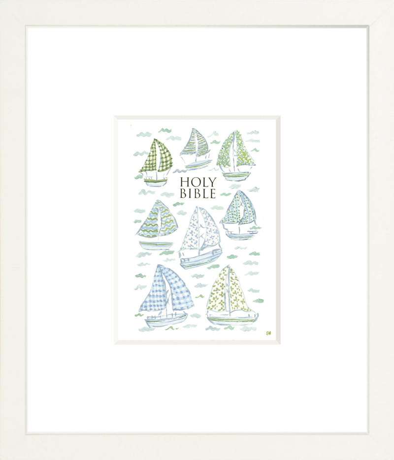 "Pattern Regatta Bible" Fine Art Print
