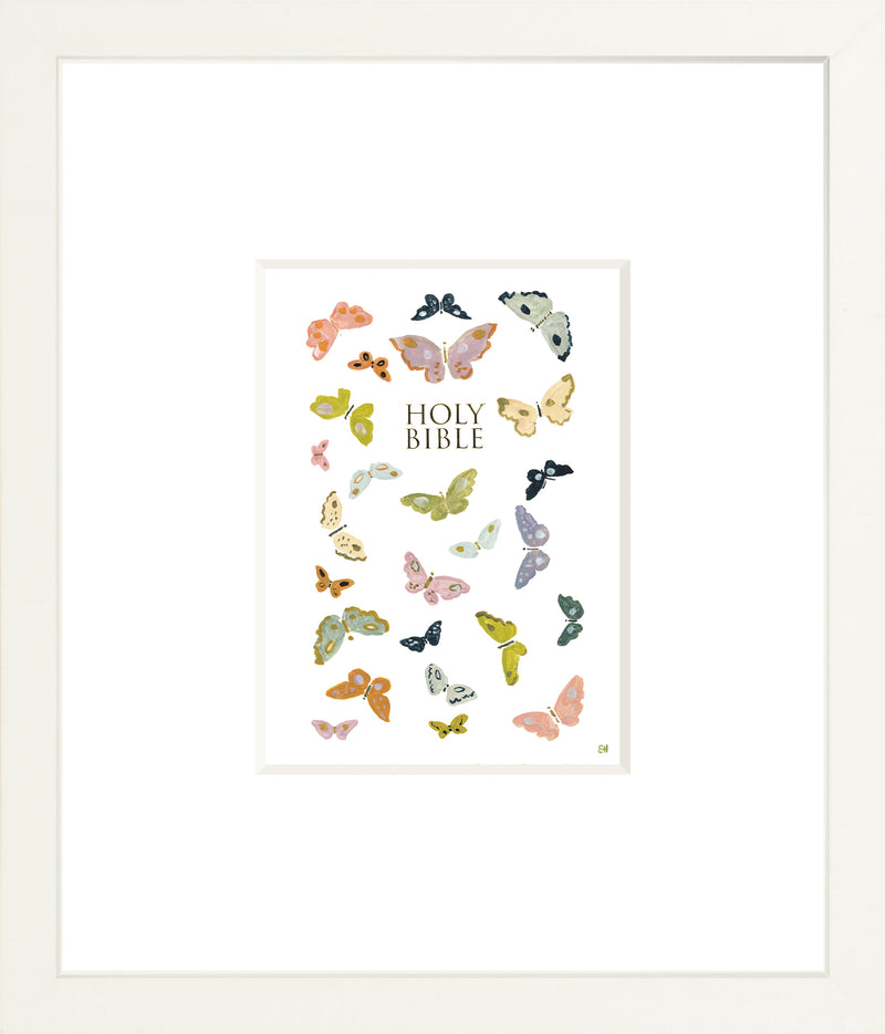 "Butterfly Bible" Fine Art Print