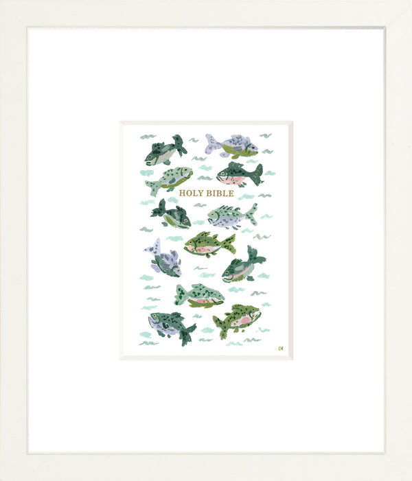 "Fishers of Men Bible" Fine Art Print