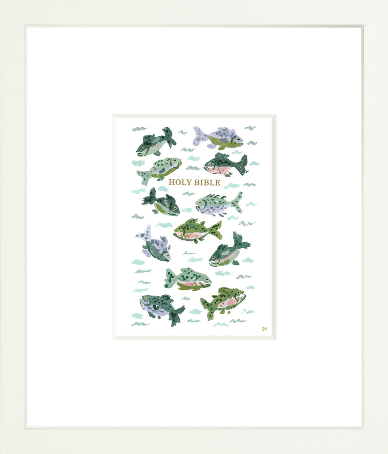 "Fishers of Men Bible" Fine Art Print