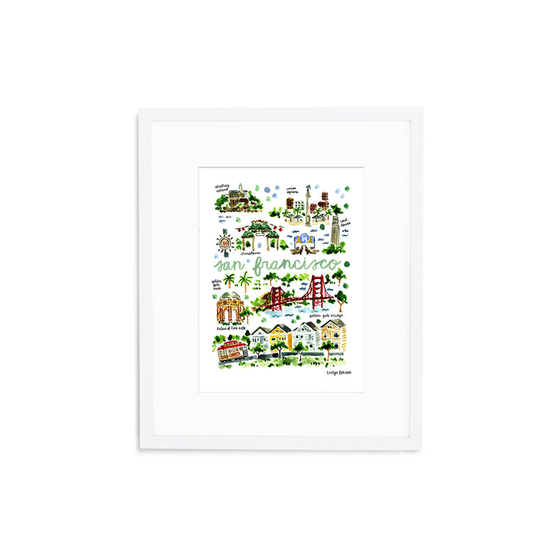 "San Francisco, CA" Fine Art Print