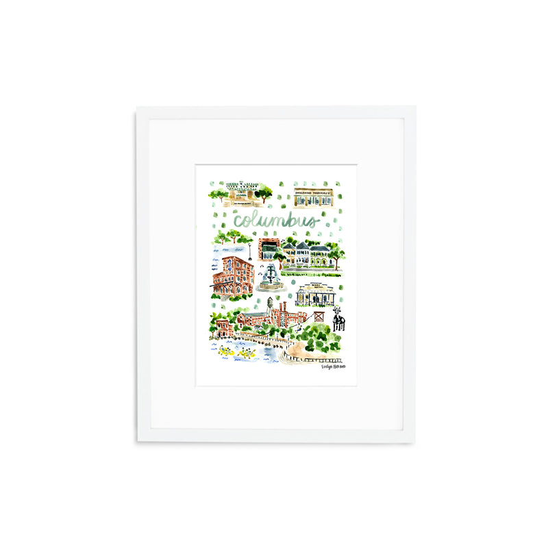 "Columbus, GA" Fine Art Print