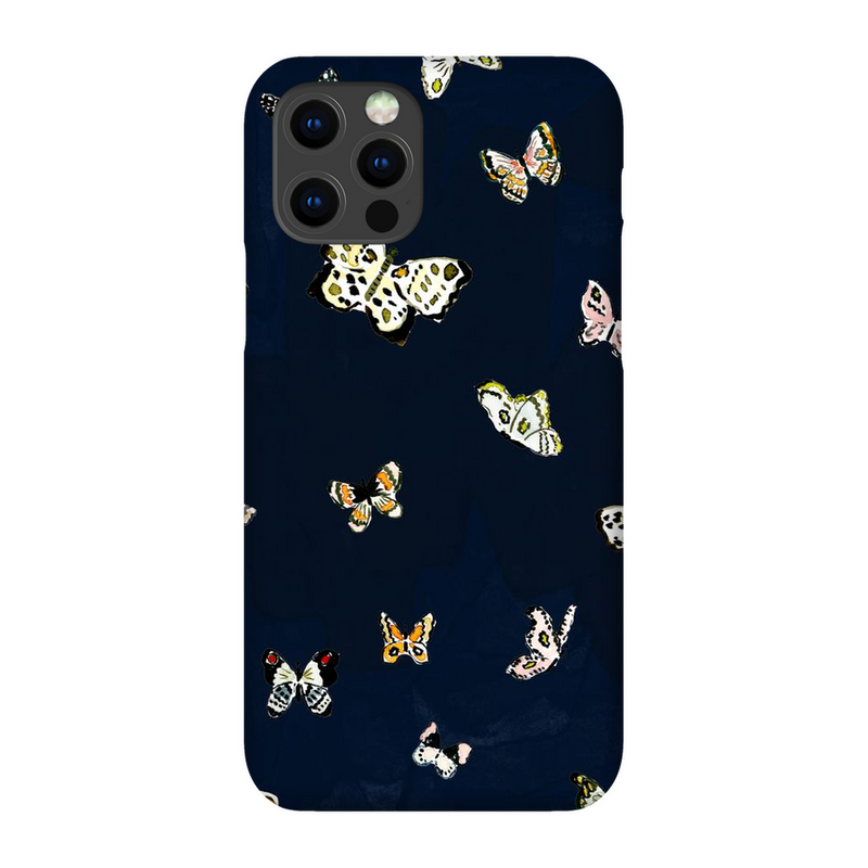 Butterfly Season (Navy) Phone Case