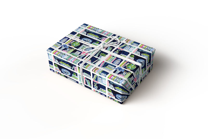 Bookshelf Gift Wrap
