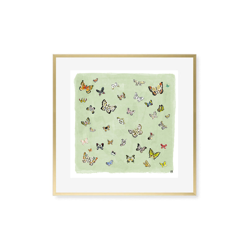 Butterfly Season, Fine Art Print (Multiple Colors Available)