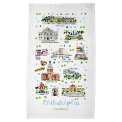 Philadelphia, PA Tea Towel