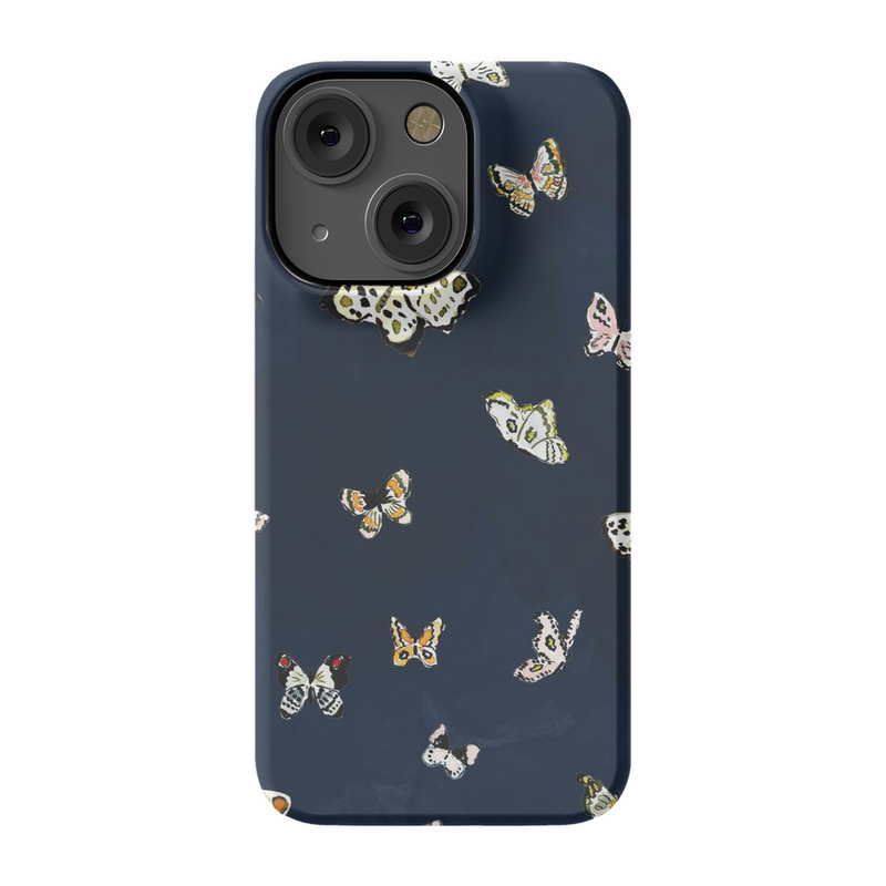 Butterfly Season (Navy) Phone Case