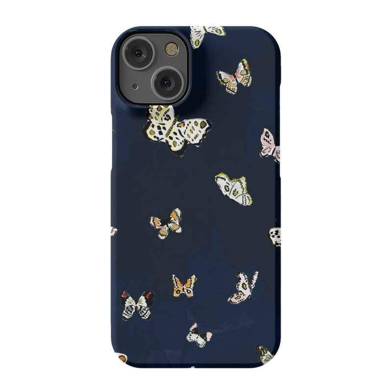 Butterfly Season (Navy) Phone Case