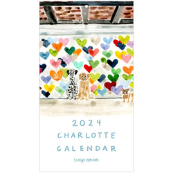 2024 Wall Calendar, Charlotte, NC Edition