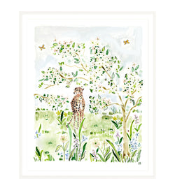 The "Chinoiserie Garden Safari No. 2" Fine Art Print