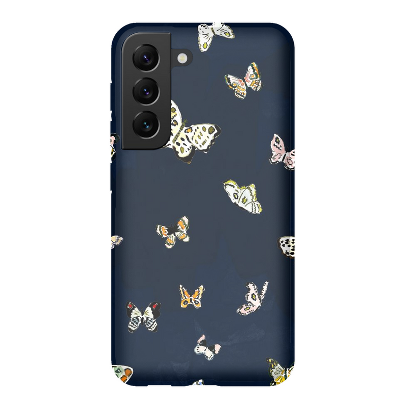 Butterfly Season (Navy) Phone Case