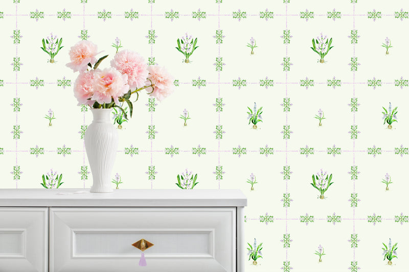 Happy Hyacinth Wallpaper