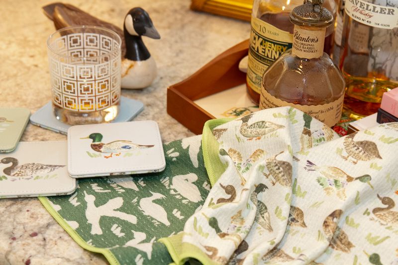 Duck, Duck Double-Sided Tea Towel