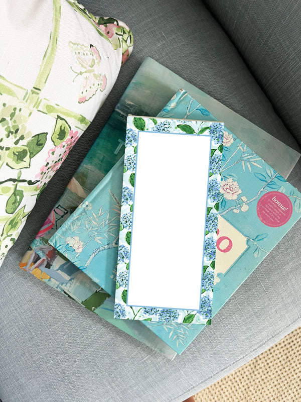 Hydrangea Notepad