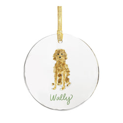 Personalized Dog Ornament