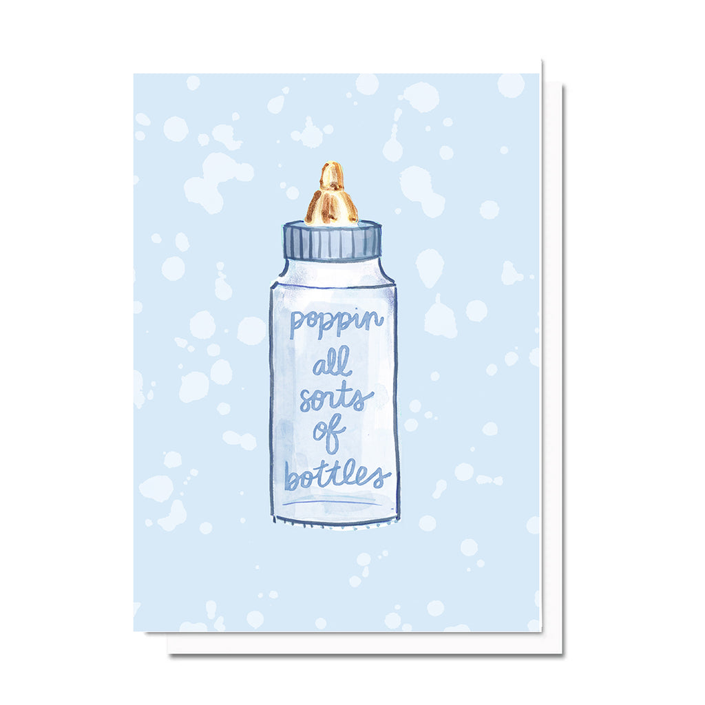 Poppin' Bottles Baby Card – Evelyn Henson