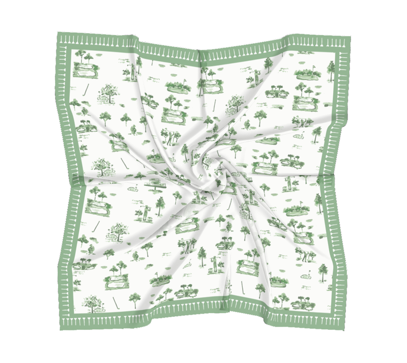 Kyger Golf Scarf – Evelyn Henson Kyger Golf Scarf – Evelyn Henson