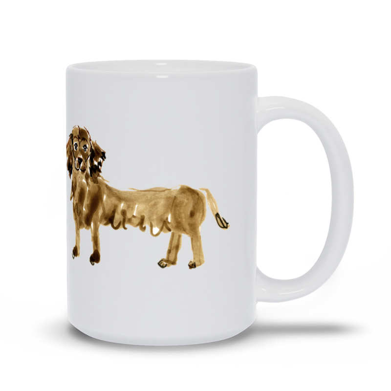 Dauschund Mug (Multiple Colorways)