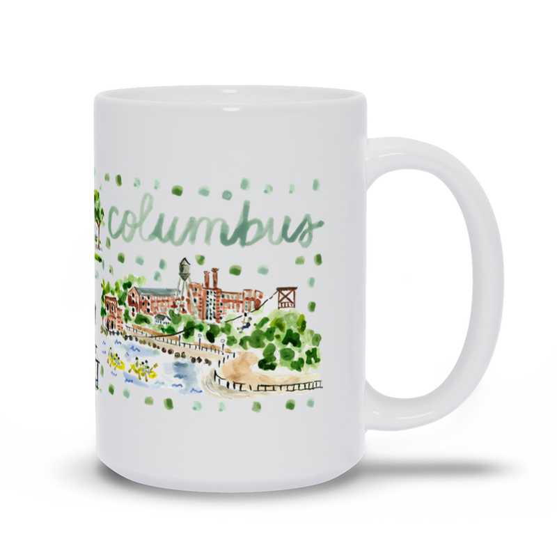 Columbus, GA No. 2 Map Mug