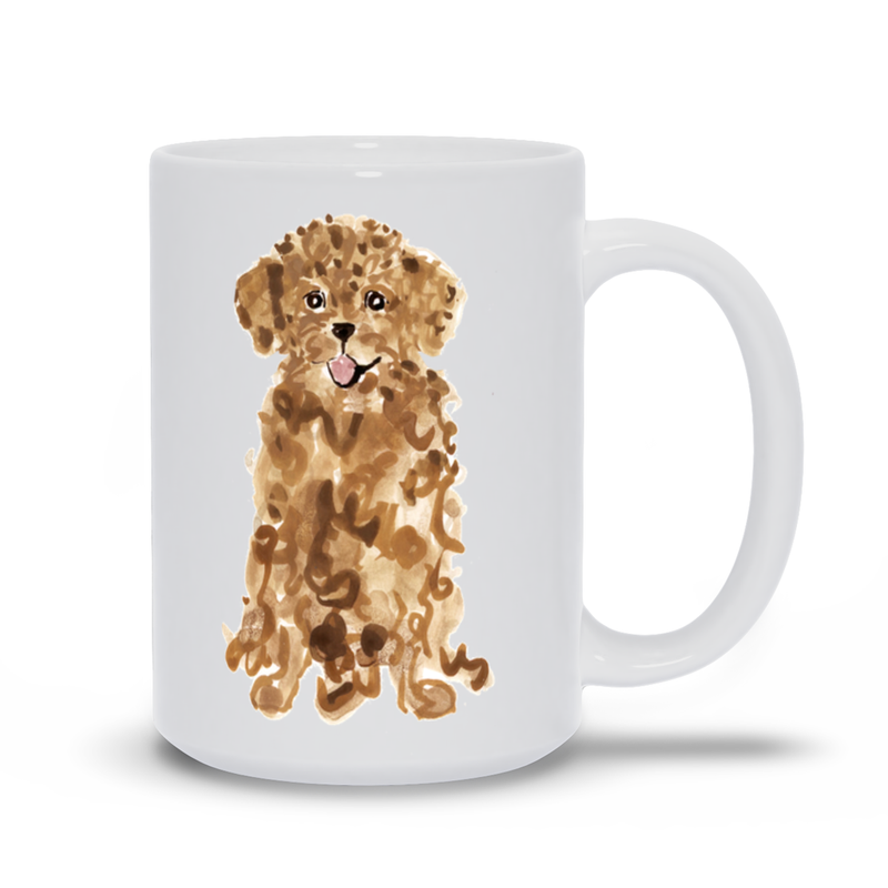 Toy Poodle Mug (Multiple Colorways)