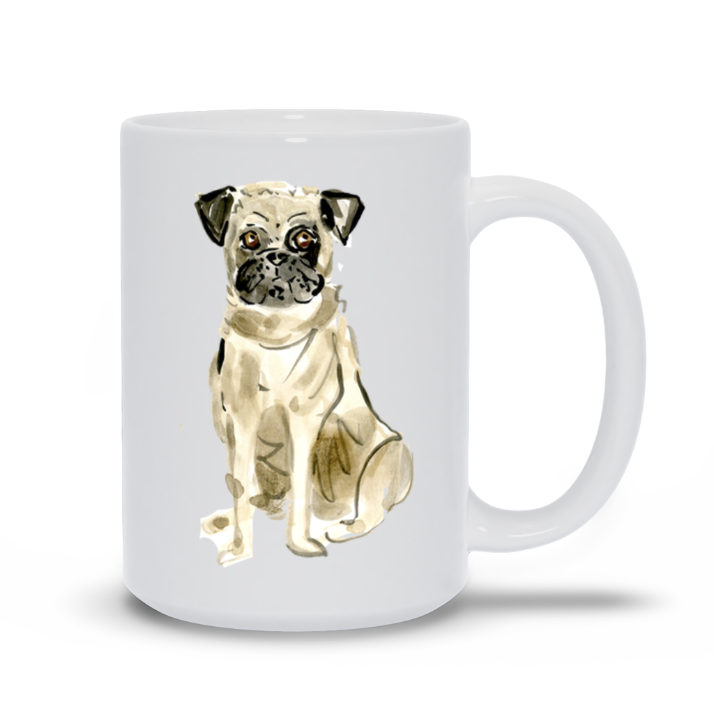❤️ PUGさま❤️ Pug Mug (Multiple Colorways) – Evelyn Henson